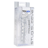 ToyJoy Power Stud Clear (Flexible) – Clear Penis Sleeve > Sex Toys For Men > Penis Sleeves